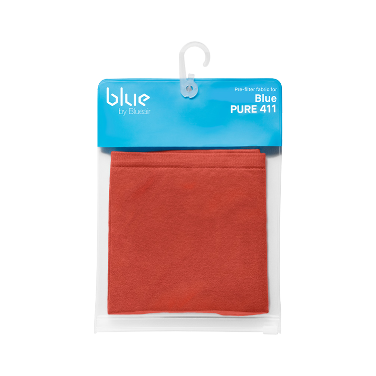 Blue Pure 411 Pre-filter Saffron Red