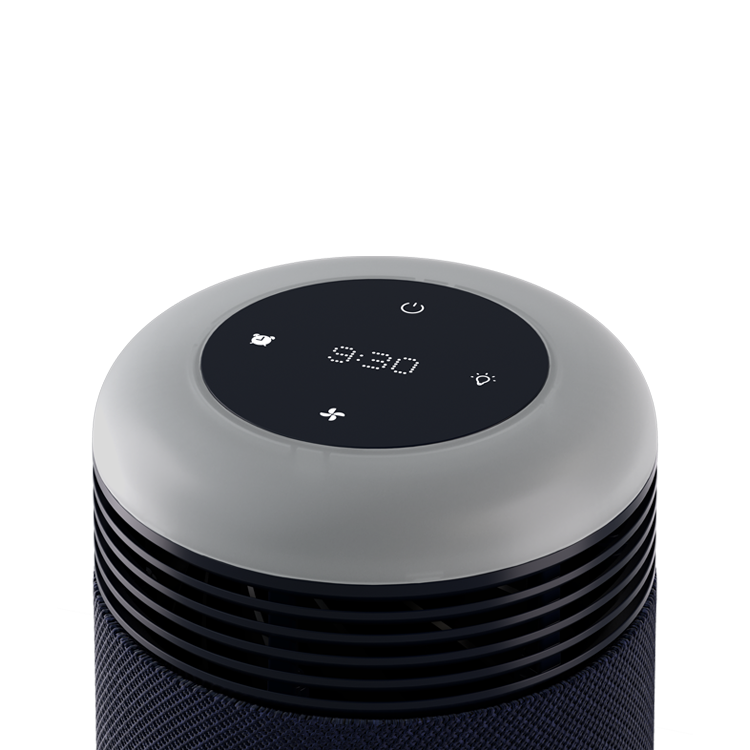 Mini Restful™ 空気清浄機 and Sunrise Clock SC9i Midnight Dark Blue