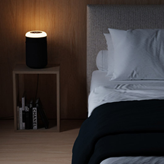 最小運転音21dBの静音運転イメージ