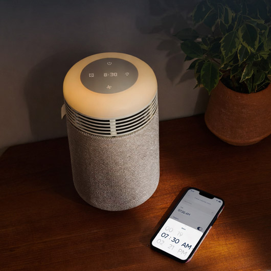 Blueairアプリでの操作イメージ